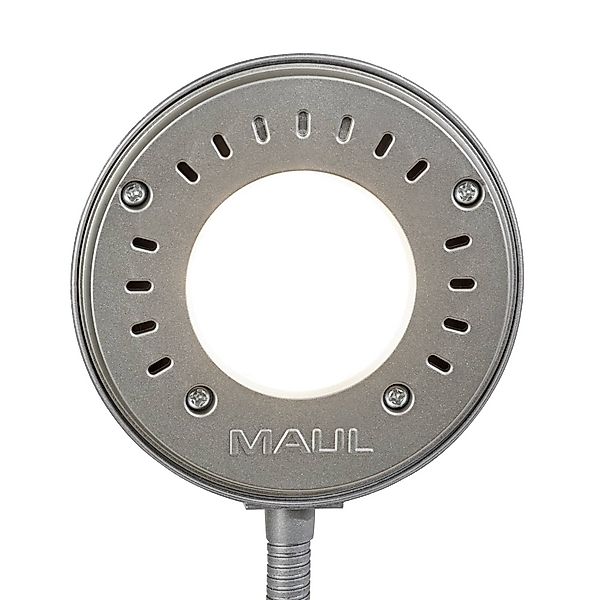 LED-Tischleuchte MAULarc, silber, Höhe 38 cm, flexibel günstig online kaufen
