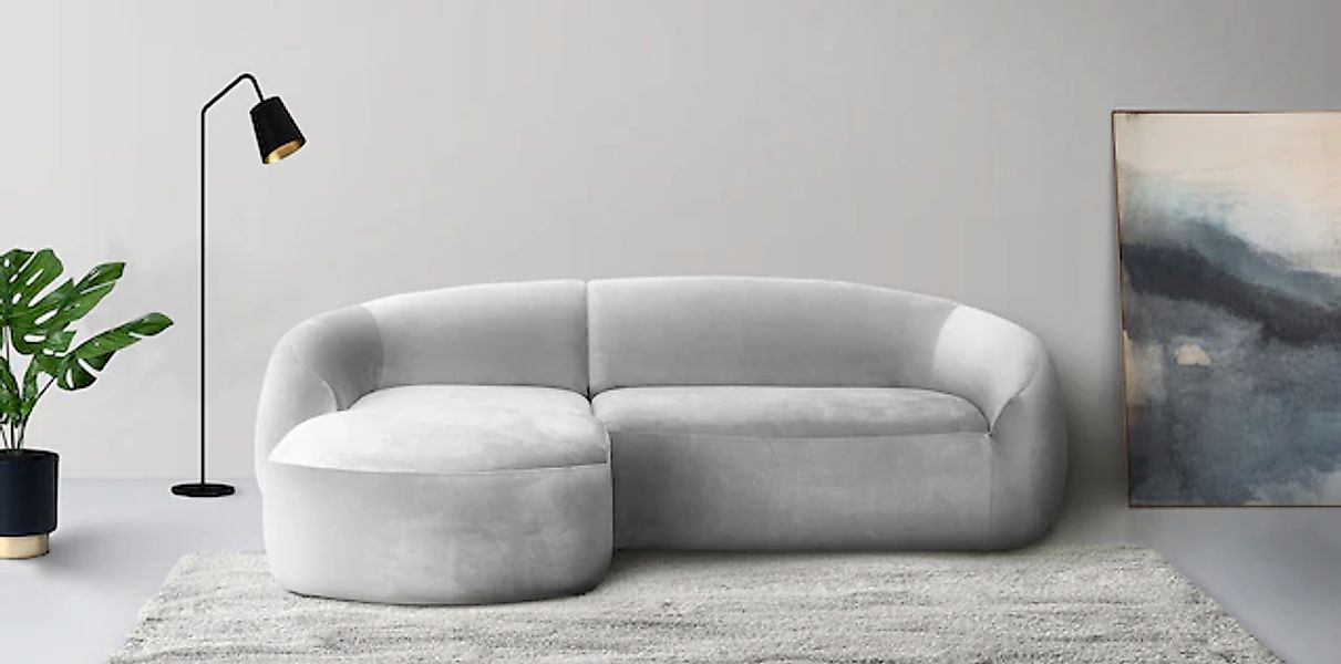 LeGer Home by Lena Gercke Ecksofa "YANI L-Form, Designersofa, organische Fo günstig online kaufen