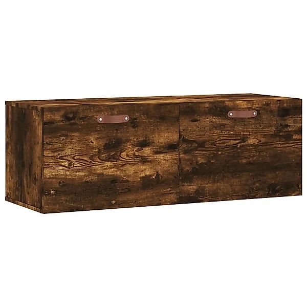 vidaXL Wandschrank Räuchereiche 100x36,5x35 cm Holzwerkstoff 830113 günstig online kaufen