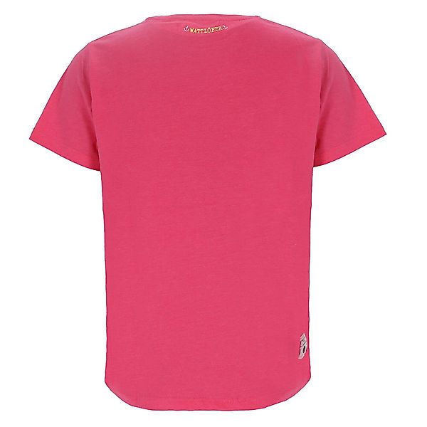 Wattlöper T-Shirt Damen Kurzarm-Shirt mit Frottee-Herz günstig online kaufen