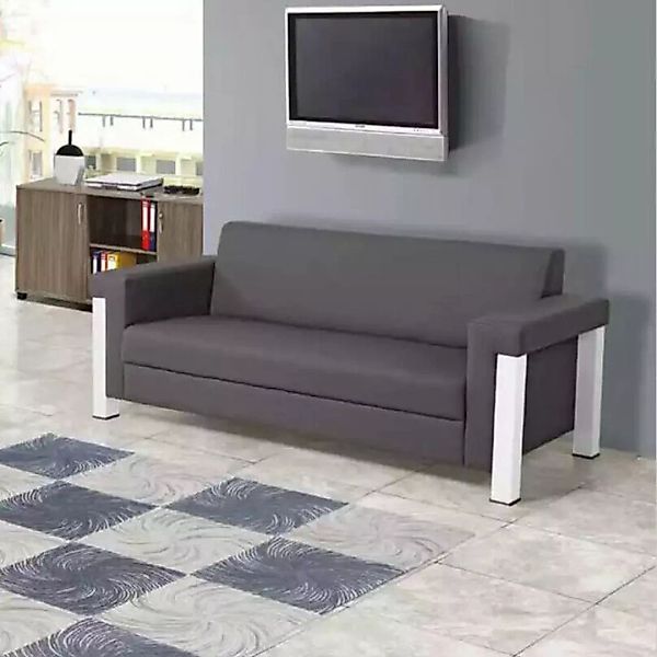 JVmoebel Sofa Sofa 3 Sitzer Arbeitszimmer Textil Möbel Polster Stoff Couch günstig online kaufen