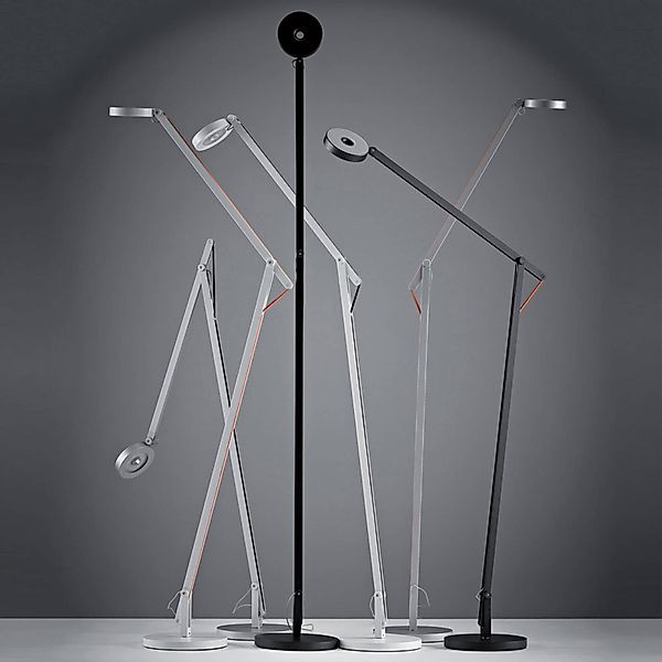 Rotaliana String F1 DTW Stehlampe silber, schwarz günstig online kaufen