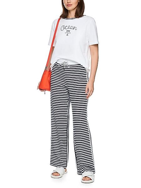 Marc Cain Stoffhose Salty Breeze Premium Damenmode gestreift, Model: Washin günstig online kaufen