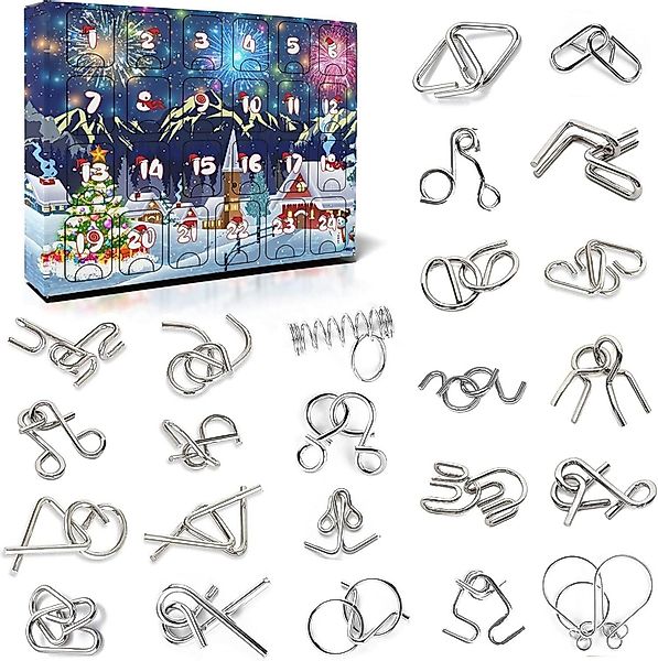 LuxusKollektion Spielzeug-Adventskalender Puzzle Adventskalender 2024 Knobe günstig online kaufen