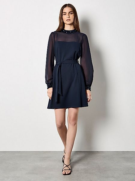 Apricot Partykleid Minikleid (2-tlg) mit Bindeband günstig online kaufen