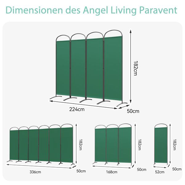 Angel Living Paravent Bogen Klappbar Raumteiler günstig online kaufen