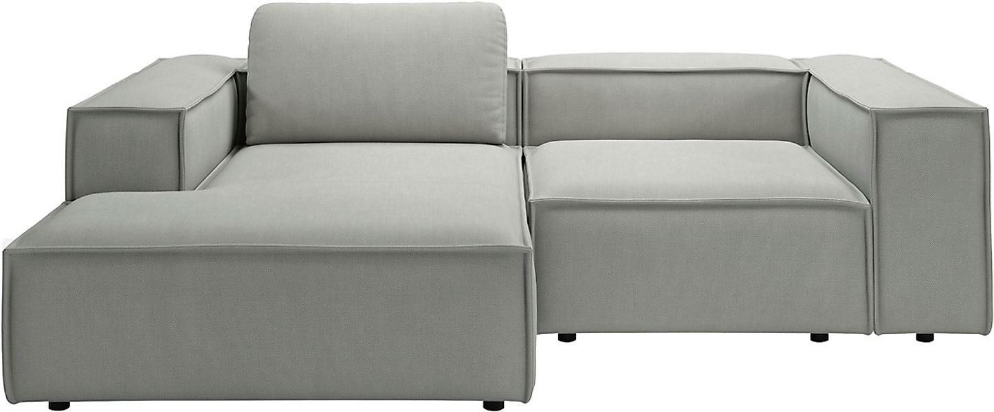 Places of Style Ecksofa "Watertown, kompakte L-Form, 246 cm breite für klei günstig online kaufen