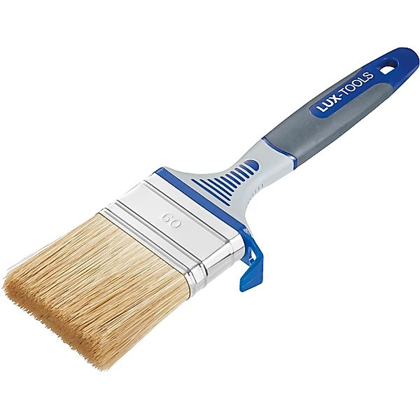 LUX-TOOLS Flachpinsel Dispersion 60 mm 9. Stärke mit Eimerhaken günstig online kaufen