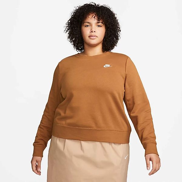 Nike Sportswear Sweatshirt "CLUB FLEECE WOMENS CREW-NECK SWEATSHIRT (PLUS S günstig online kaufen