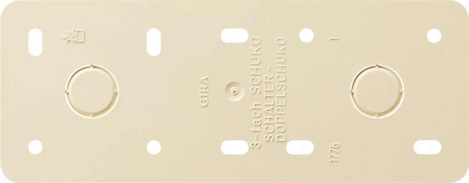 Gira Montageplatte 3f.cws AP 008313 günstig online kaufen