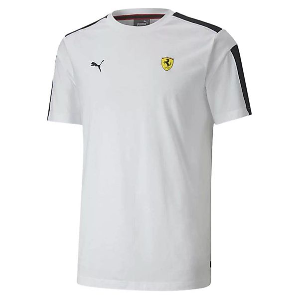 Puma Ferrari Race T7 Kurzärmeliges T-shirt S Puma White günstig online kaufen