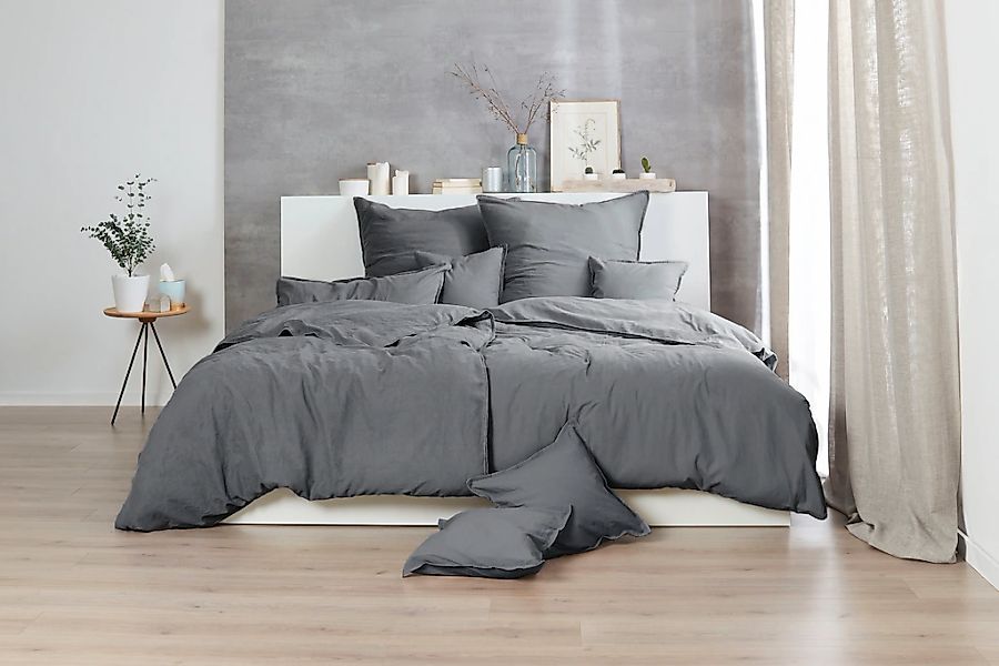 Primera Kissenbezüge »Kissenbezüge »Stone Washed«, Primera (2 Stück)«, (2 S günstig online kaufen