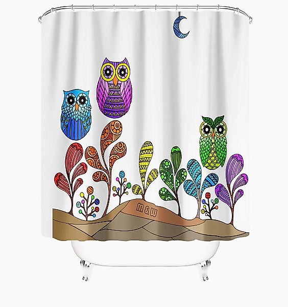 M&W DAS DESIGN Duschvorhang 180x200 Shower günstig online kaufen