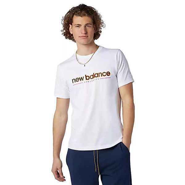 New Balance Higher Learning Kurzarm T-shirt M White günstig online kaufen