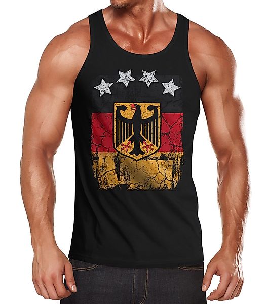 MoonWorks Tanktop Cooles Herren Tank-Top Fußball günstig online kaufen