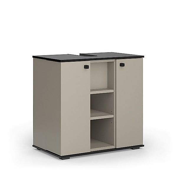 Vicco Waschbeckenunterschrank Joli Greige 60 x 59 cm mit 2 Türen günstig online kaufen