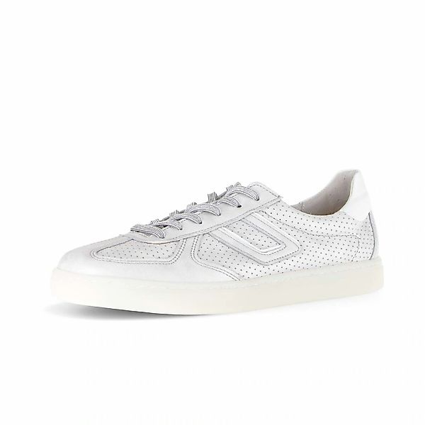 Gabor Sneaker "Sneaker low Materialmix Leder" günstig online kaufen