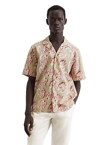 Marc O'Polo Kurzarmhemd aus Leinen und Bio-Baumwolle günstig online kaufen
