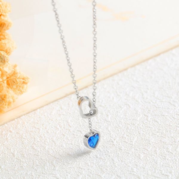 COLLEZIONE ALESSANDRO Kette mit Anhänger "Cuore" mit Glasstein günstig online kaufen