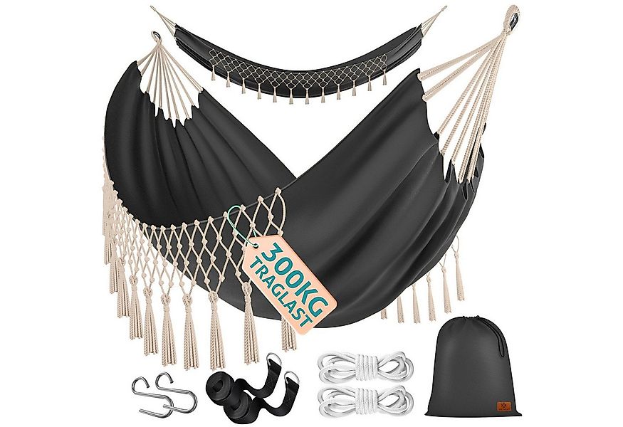 KESSER Hängematte, Hängematte 320 x 150 cm max. Belastbarkeit 300kg günstig online kaufen
