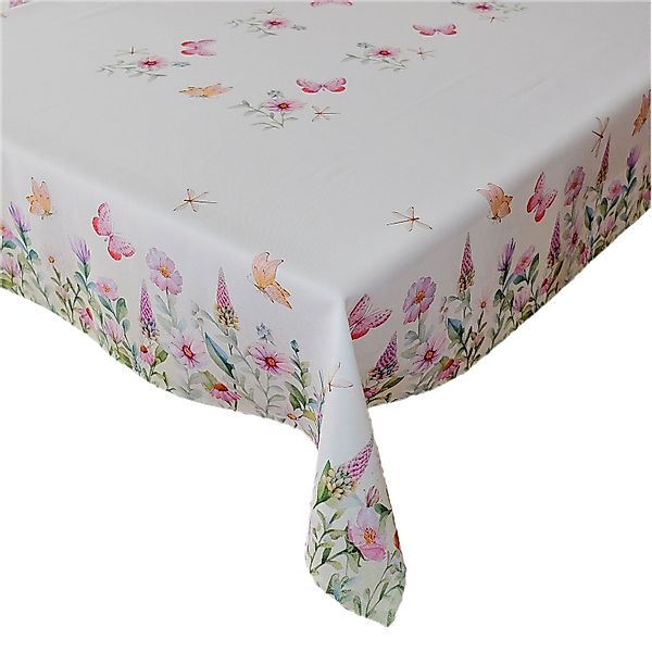 texpot Tischläufer Tischtuch Druckmotiv Frühlingsblumen Frühling günstig online kaufen