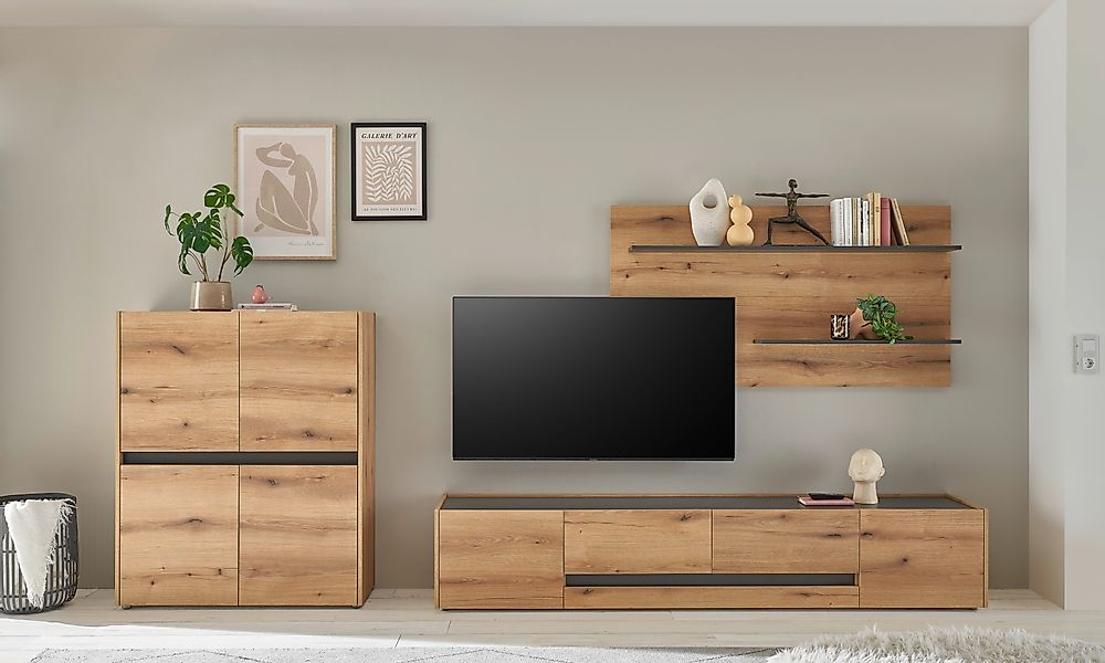 INOSIGN Wohnwand "City/Giron, moderne Anbauwand, Komplettset in vielen Farb günstig online kaufen