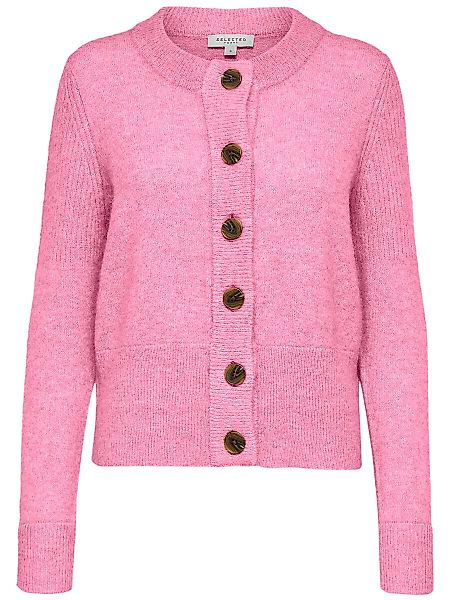 SELECTED Gestreepte Strickjacke Damen Pink günstig online kaufen