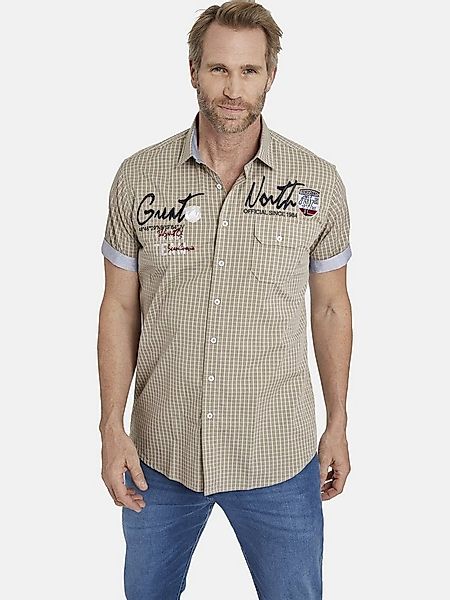 Jan Vanderstorm Kurzarmhemd AJULE mit Brustapplikation günstig online kaufen