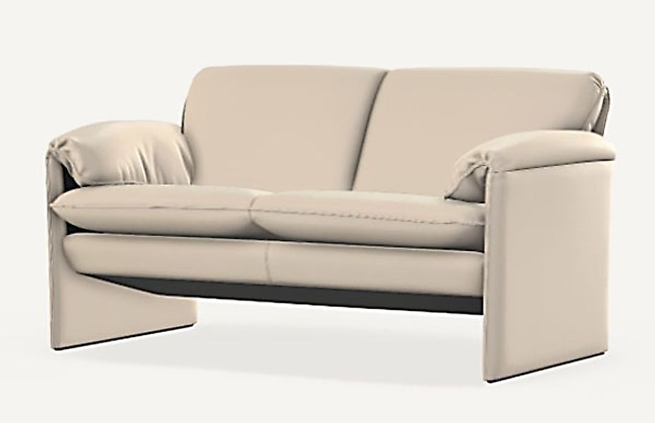 Sofa Leder Beige 147 cm breit von Leolux Bora-Bora günstig online kaufen