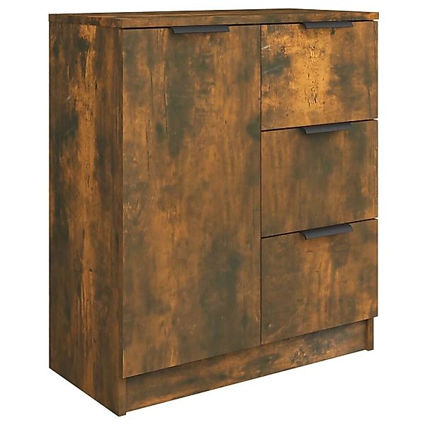 vidaXL Sideboard Räuchereiche 60x30x70 cm Holzwerkstoff 816988 günstig online kaufen