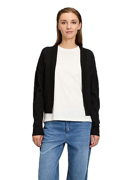Cartoon Strickjacke Cartoon Basic-Strickjacke mit Rippbündchen günstig online kaufen