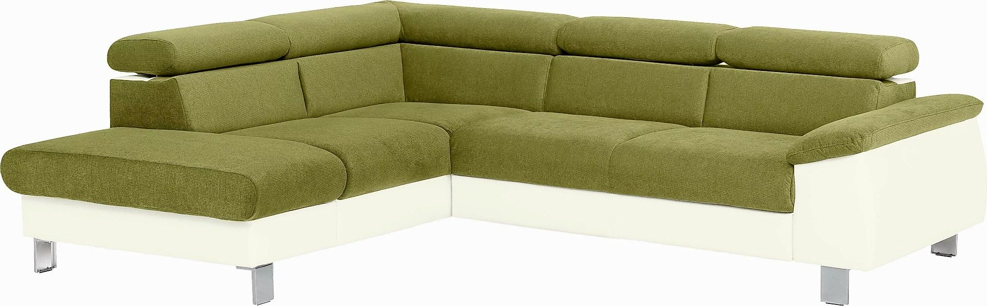 COTTA Polstergarnitur "Komaris L-Form", (Set), Set bestehend aus: Ecksofa m günstig online kaufen