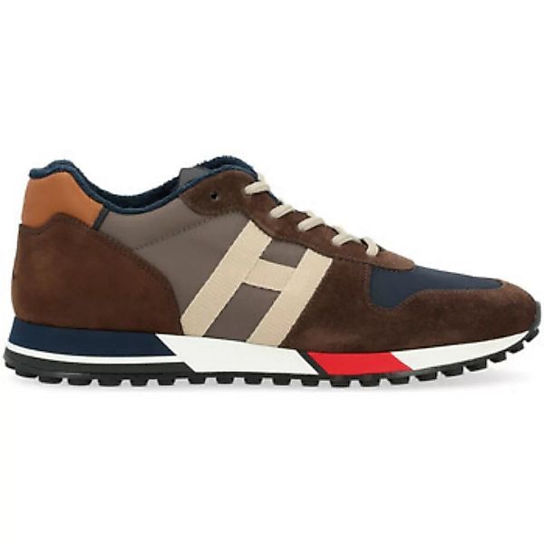 Hogan  Sneaker Sneaker  H383 blau braun und grau günstig online kaufen