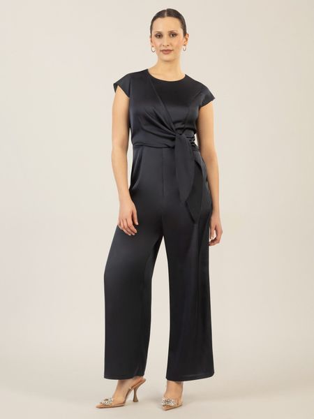 Apart Jumpsuit mit asymmetrischem Wickel zum günstig online kaufen