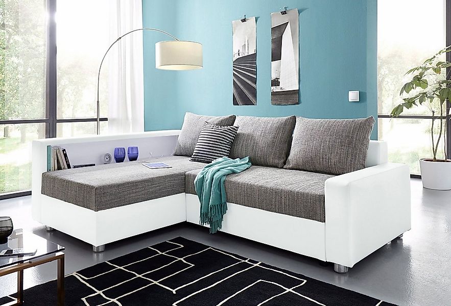 COLLECTION AB Ecksofa Relax L-Form, inklusive Bettfunktion, Federkern, wahl günstig online kaufen