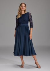 SWING Cocktailkleid Taillierter Schnitt mit ausgestelltem günstig online kaufen