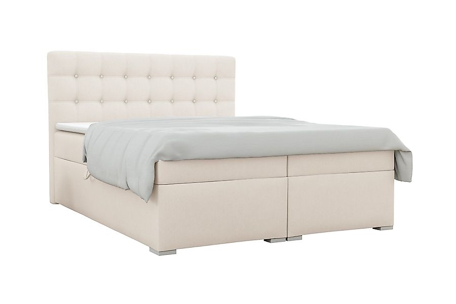 Deine Möbel 24 Boxspringbett CLAUDIA Boxbett günstig online kaufen