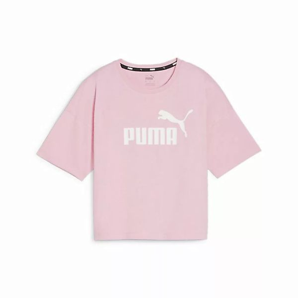 PUMA Crop-Top Essentials Logo Cropped T-Shirt Damen günstig online kaufen