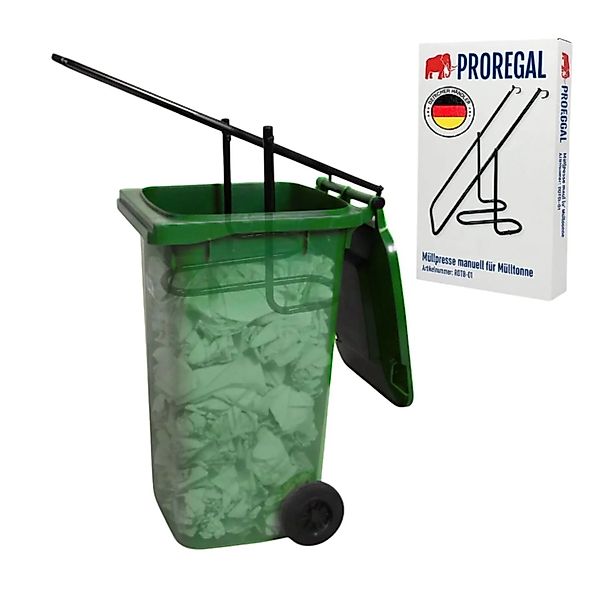 PROREGAL Müllpresse Pressforce Manuell Für Zuhause Müllverdichter Für 60 bi günstig online kaufen