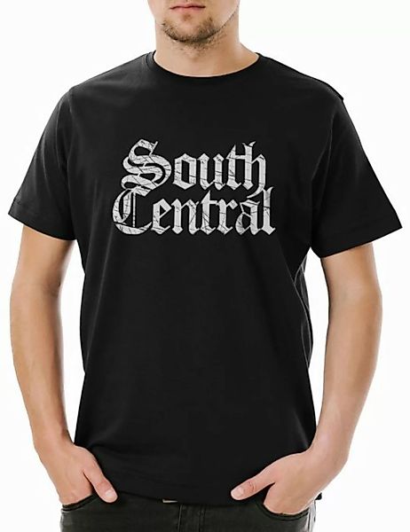 Urban Backwoods Print-Shirt South Central B Herren T-Shirt Ghetto Gang Los günstig online kaufen