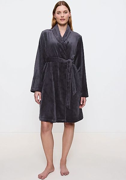 Triumph Morgenmantel "Robes Fleece Robe 01" 2 Stk. warmer Morgenmantel günstig online kaufen