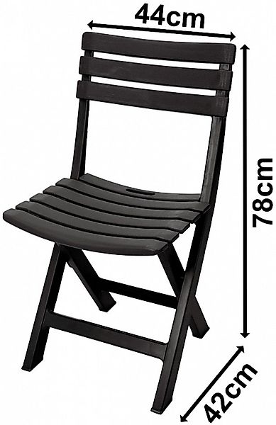 Progarden Klappstuhl Balkonstuhl Gartenstuhl Campingstuhl Stuhl günstig online kaufen
