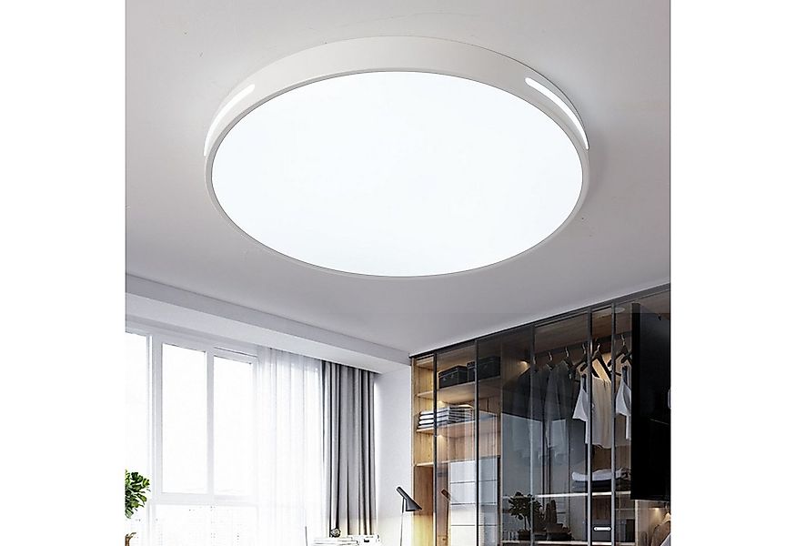 Natsen Deckenleuchte LED Deckenlampe, 96W, Voll dimmbar mit Fernbedienung, günstig online kaufen