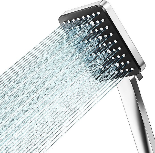 LA CUTE Handbrause XXL Regendusche Duschkopf mit 6 Strahlarten und Einhandb günstig online kaufen