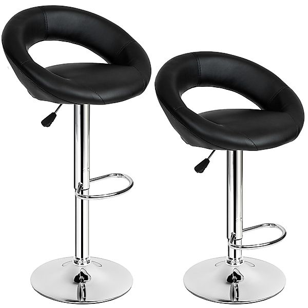 tectake Barhocker 2er Set Barhocker, gepolstert günstig online kaufen