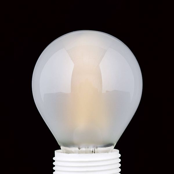 LED-Leuchtmittel E14 G45, matt, 6W, 2.700 K, 720 lm, dimmbar günstig online kaufen