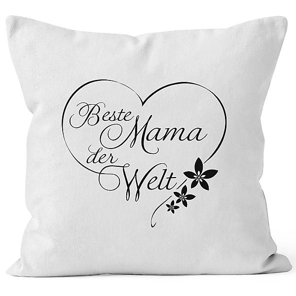 MoonWorks Dekokissen Kissenbezug Beste Mama der günstig online kaufen