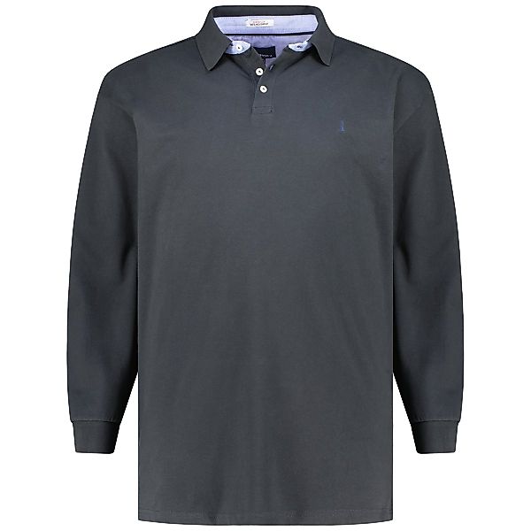 North Poloshirt mit Elasthan Farbe schwarz Größe: 7XL günstig online kaufen