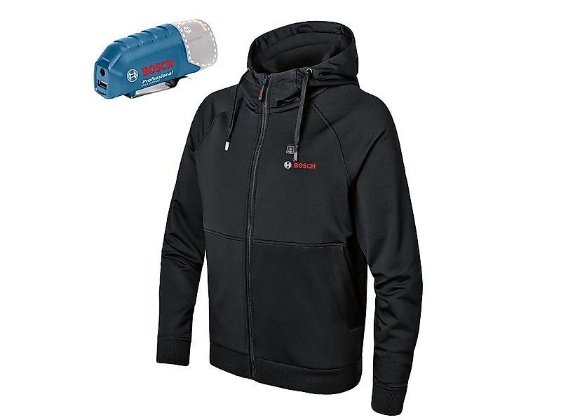 Bosch Professional Arbeitsjacke GHH 12+18 V XA Größe S, inkl. Akkuadapter G günstig online kaufen