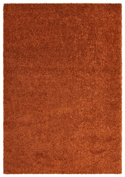 my home Hochflor-Teppich "Viva" rechteckig 45 mm Höhe Uni Farben, einfarbig günstig online kaufen